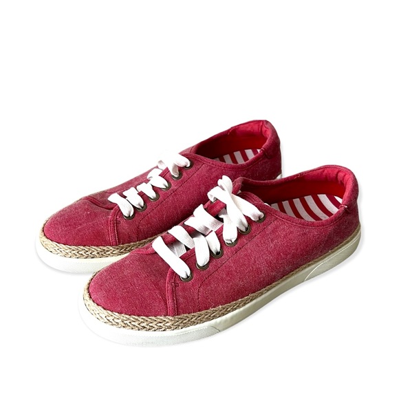 Vionic Hattie Red Sneakers size 7 - Picture 1 of 8